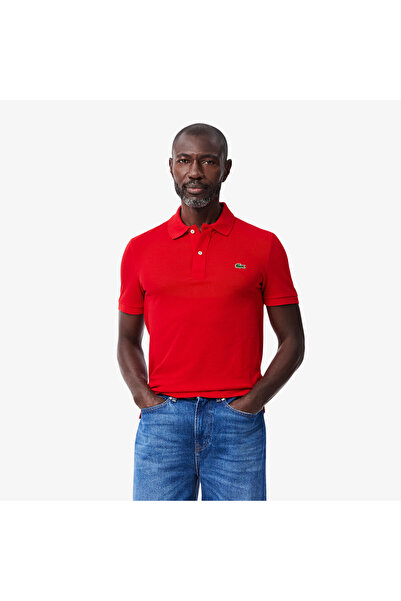 Lacoste L.12.12 Erkek Slim Fit Kırmızı Polo