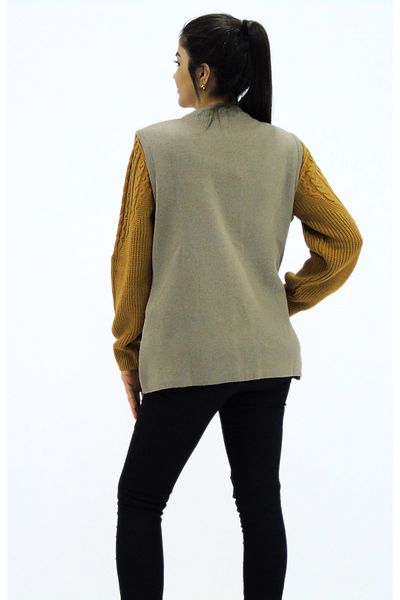 Sementa Zero Collar Front Quilted Vest