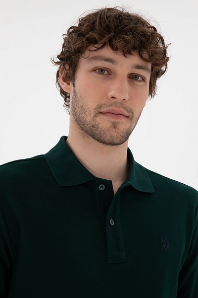 U.S. Polo Assn. Мъжки тъмнозелен суитшърт 50289051-VR079