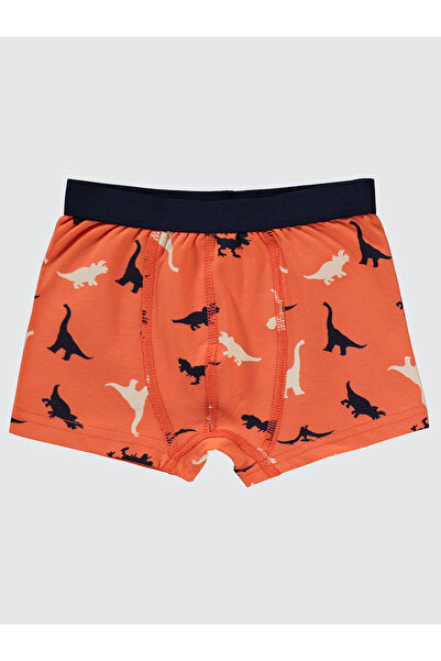 Civil Boys Erkek Çocuk 3'lü Boxer Set 2-10 Yaş Siyah