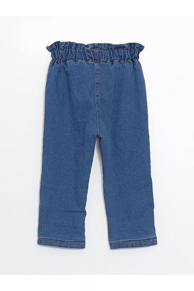 LC Waikiki Lcw Kids Elastic Waist Basic Baby Girl Jean Pants