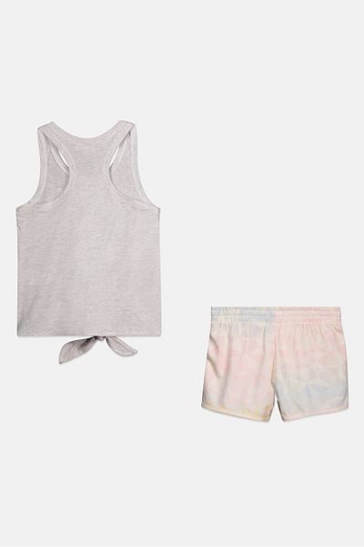 Puma Kids Girl 2 Pieces Brand Logo Top And Bottom Set, Multicolor