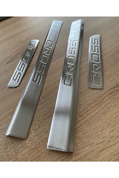 SD Dizayn Oto Aksesuar Egea Cross Mat Krom Kapı Eşiği 2016 Ve Sonrası Paslanm...
