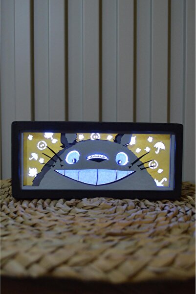 Yubi Design Komşum Totoro - Işık Kutusu, Gölge Kutusu, Anime, Light Box