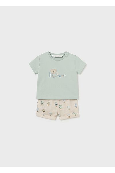 MAYORAL Summer Baby Boy Blouse Shorts Set