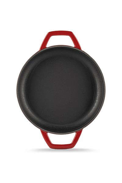 HOSSE Hosseven 19cm Red Double Handle - Y Ktv Sh Sahan Cut