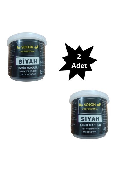 solon 2 Adet Çok Amaçlı Ahşap Parke Masa Sehpa Çizik Çok Amaçlı Tamir Dolgu M...