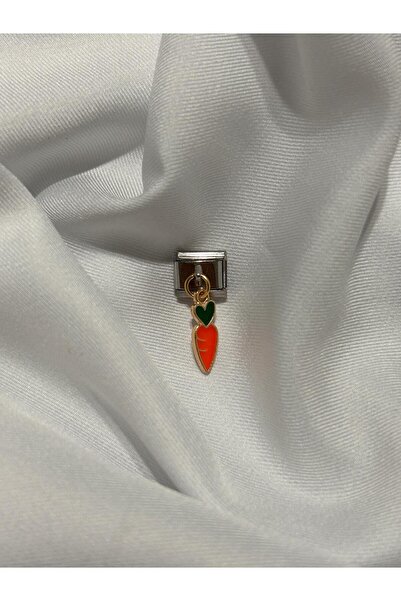 OCTBJX Sallantılı Havuç Çelik İtalyan Bileklik Charm