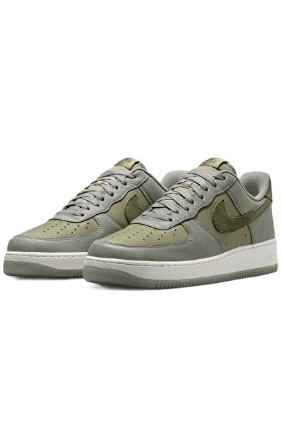 Nike Air Force 1 '07 Lv8 Leather Unisex Sneaker Swoosh Hakiki Deri Günlük Spor Ayakkabı Yeşil