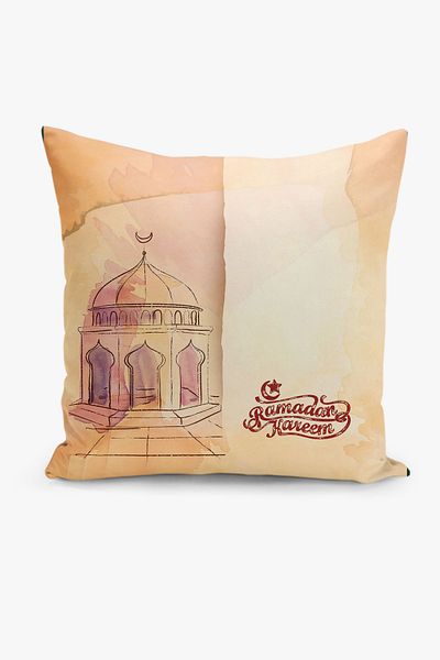 Filamente Husă de pernă cu model Ramadan, imprimată digitală pe două fețe - Ramadan