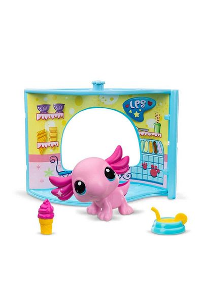 Tıfıl Toys Littlest Pet Shop Minis Figure Set Pet Nook G7 # 21 Aksolot