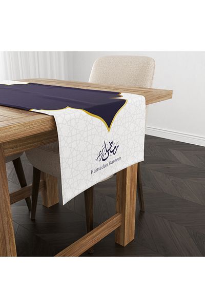 Filamente Ramadan Runner / Ramadan Pattern / Stain Resistant - Washable Micropetek Fabric 140x40