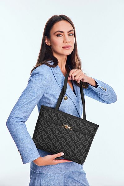 U.S. Polo Assn. Geantă de umăr pentru femei model Us25100 neagră