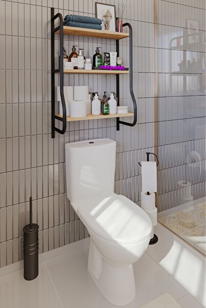 mormanya Elon Klozet Üstü Düzenleyici Raf Banyo Düzenleyici Raf Klozet Üstü Raf Banyo Raf Dolap