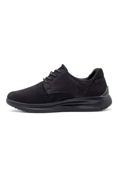 Scooter M4013 Men's Daily Shoes Nubuck Black