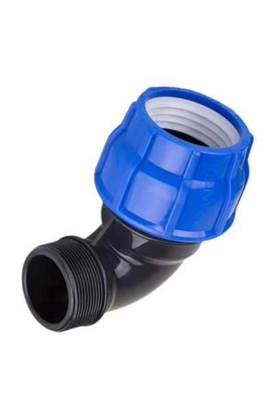 ARANGÜL Male Elbow Coupling Pipe - External Thread Pipe 20X1/2" - 5 Pieces