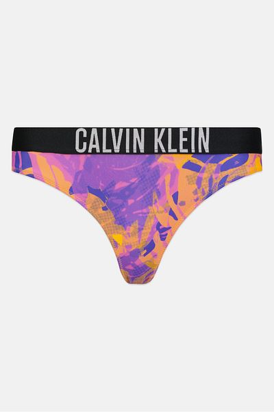 Calvin Klein Women Brand Logo Bikini Bottom,orange