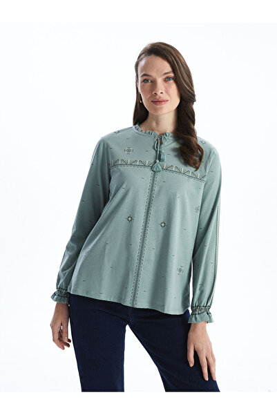 LC Waikiki Bluză de damă cu guler cravată