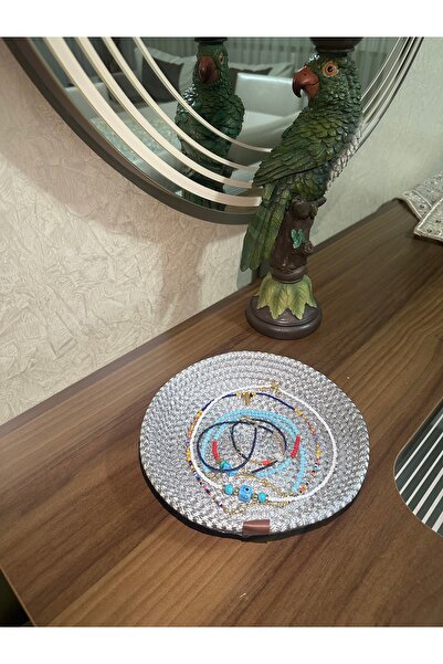 SİMEREV HALI HOME CONSEPT Gri Dekoratif Komodin Dresuar Takı Düzenleyici Anah...