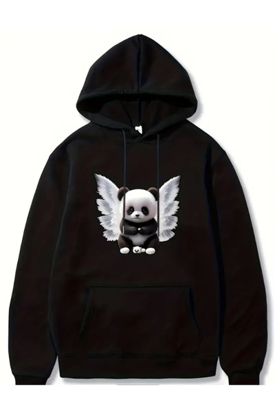 Marco Fresco Φούτερ με στάμπα Unisex με φτερωτό πάντα