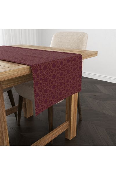 Filamente Ramadan Runner / Ramadan Pattern / Rezistent la pete - Tesatura Micropetek lavabila 140x40