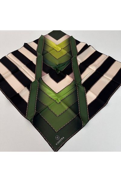 Vissona IPK3308 Μοντέλο Twill Μεταξωτό Κασκόλ