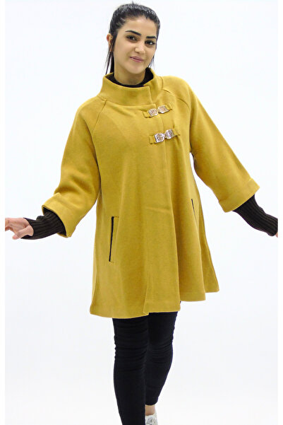Sementa Women's Jacket with Agraflı Collar and Sleeve Detail