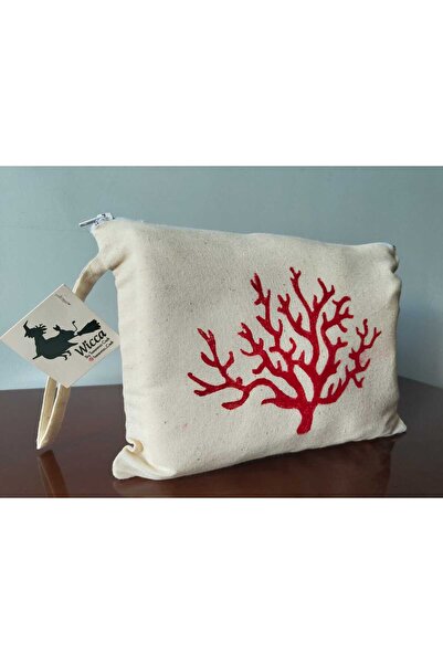 Wicca Coral Handbag Bez El Çantası