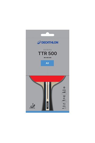 Decathlon مضرب تنس طاولة Kuikma متعدد الاستخدامات - Ittf Club 5 Star Ttr 500
