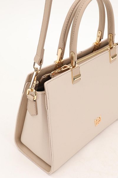 Levidor Cream-Mink Women's Hand and Shoulder Bag 930172