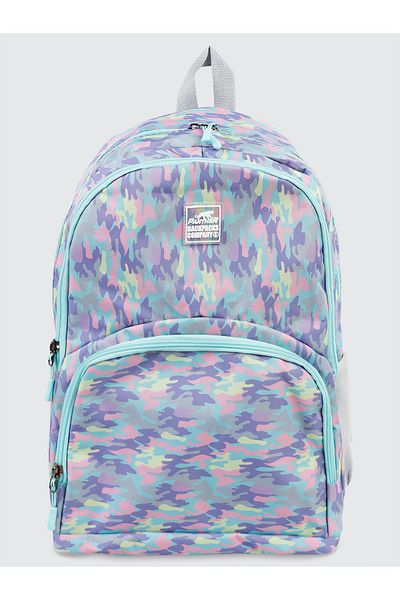 Panther Mint Leopard Print Backpack