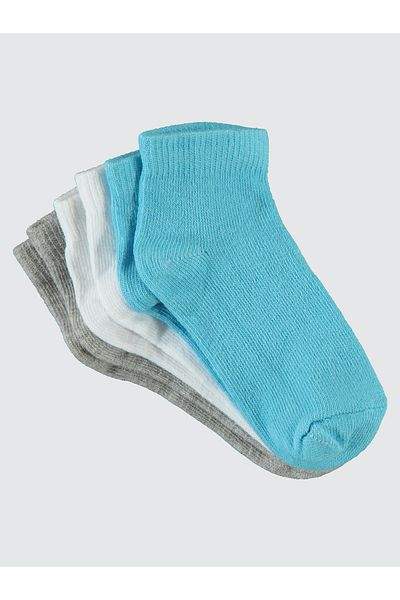 Civil Boys White 3-Piece Socks Set for Boys 2-12 Years Old
