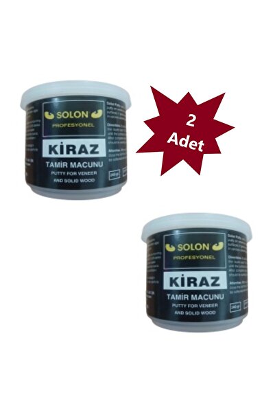 solon 2 Adet Çok Amaçlı Ahşap Parke Masa Sehpa Çizik Çok Amaçlı Tamir Dolgu M...