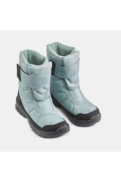 Decathlon Çocuk Su Geçirmez Outdoor Kar Botu - Yeşil - SH100