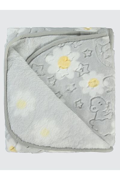 Civil Baby بطانية اطفال رمادية