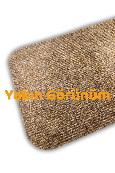 BEYLİNİ Merdiven Halısı Basamak Halısı Keçe Kaymaz Taban Yapışkanlı Halıfleks Devetüyü 1li 20x75 Cm
