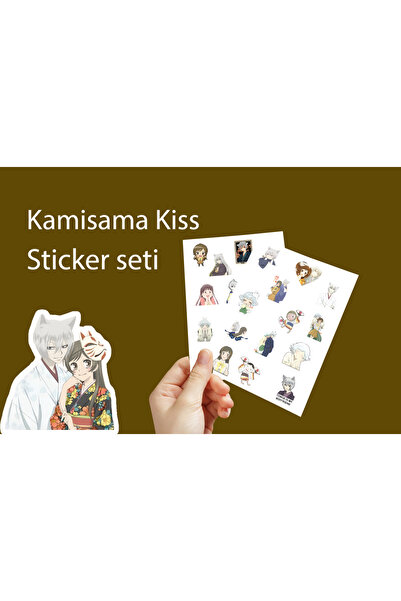 Akumastik Kamisama Kiss Nanami Tomoe 26 adet 3,5cm Sticker - Anime sticker