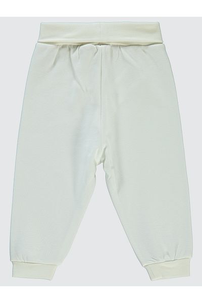 Civil Baby Baby Organic Single Bottom Without Booties 1-12 Months Ecru