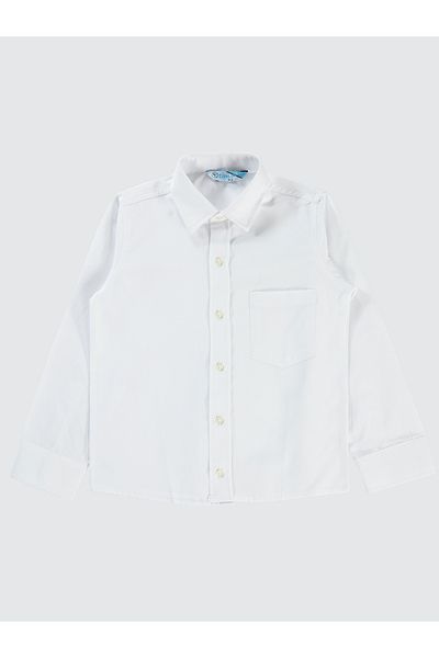 Timo Boy's Shirt 6-9 Years White