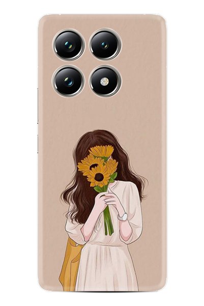Arvencase حافظة Poco X6 Pro متوافقة مع الكاميرا المطبوعة عالية الدقة ومحمية م...