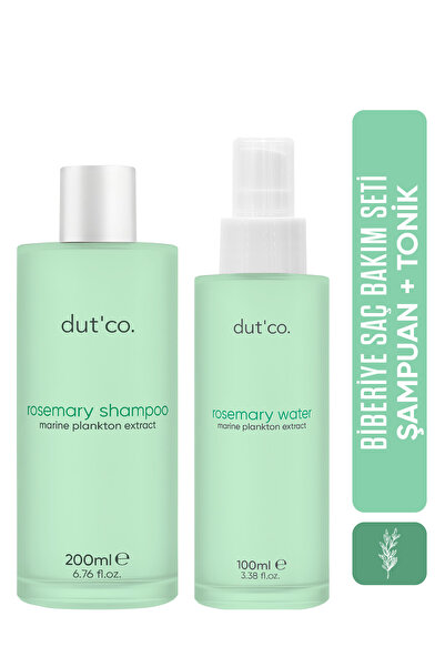 dut'co. Biberiye saç bakım seti dökülme karşıtı ve güçlendirici saç bakım ton...