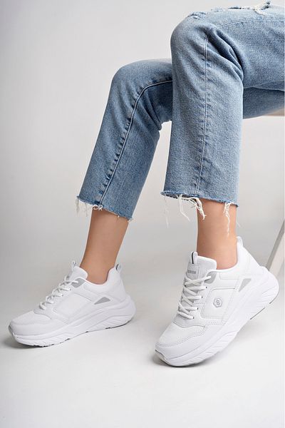 McDark Adidași de damă CULOARE ALBĂ