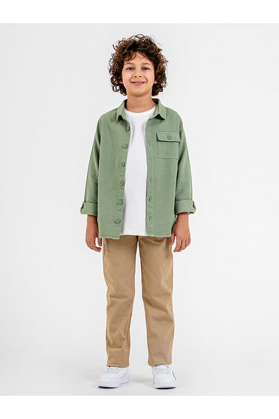 Pierre Cardin Beige Trousers for Boys 10-12 Years