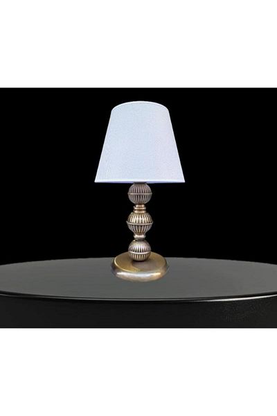 DEDE Sava Lamp Shade Woven Coated Metal Cream Hat