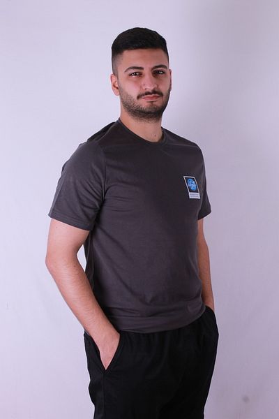 trender Style Imagination Print Smoked Men's T-Shirt