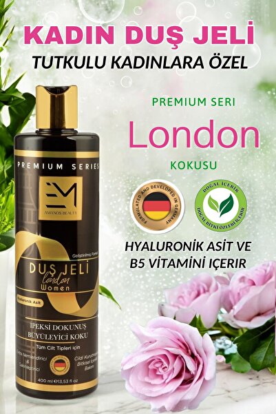 EM AMANOS BEAUTY Em Doğal Duş Jeli London Women - 400 ml