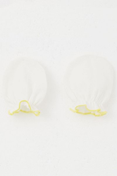 Breeze Newborn Baby Ecru Gloves - Basic Standard