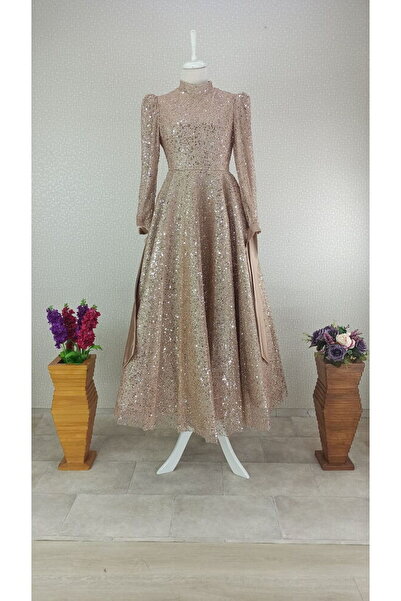 suenna 264 ÖNÜ BOYDAN PUL -TAŞ İŞLEMELİ KOL UCU KURDELELİ MİDİ BOY TASARIM AB...