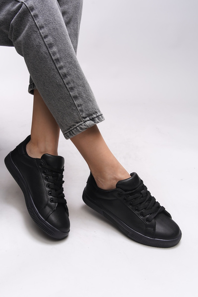 Riccon Meshronei Kadın Sneaker 0012601 Siyah