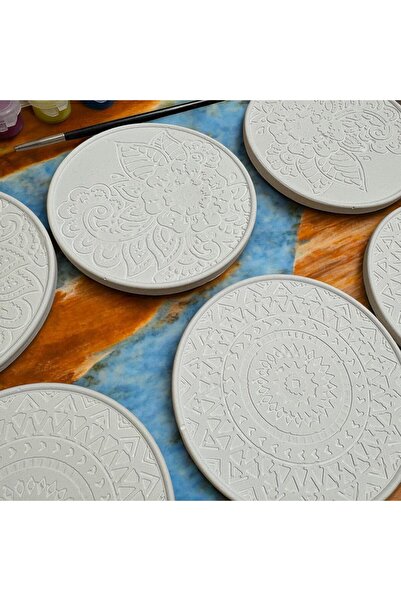 Le Majeur طقم رسم هواية للأطفال مكون من 6 قطع من كوستر ماندالا